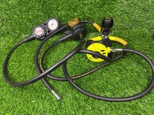 U.S. Divers Conshelf 22 Scuba Regulator Octopus Console SPG Compass Dive Set